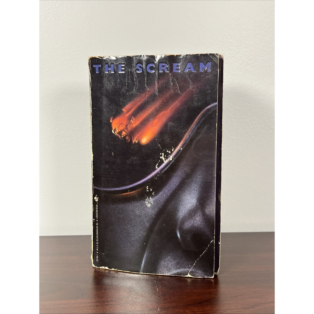 The Scream 1st Ed John Skipp/Craig Spector - W/Poster 1988‎ Bantam Books Horror